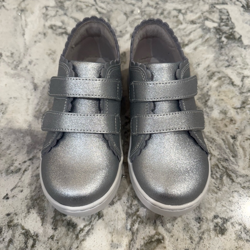 L'Amour Silver Kids Sneakers